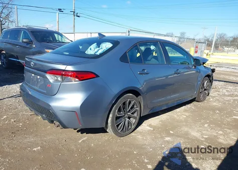 2020 Toyota Corolla Se из США, поврежденный, VIN 5YFS4RCE6LP008591